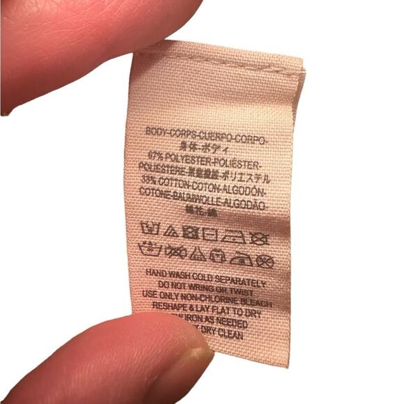 We the Free Orange Oversized Long Sleeve Waffle Knit Shirt Size Small - Picture 6 of 6